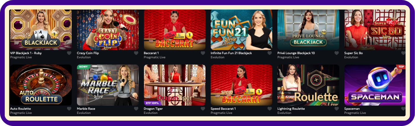 Oferta kasyna na żywo po wykorzystaniu bonusu w Casabet Casino to przegląd gier z prawdziwymi krupierami dostępnych dla graczy po zakończeniu korzystania z bonusu, obejmujący stoły na żywo oraz interaktywne rozgrywki zgodnie z zasadami platformy.