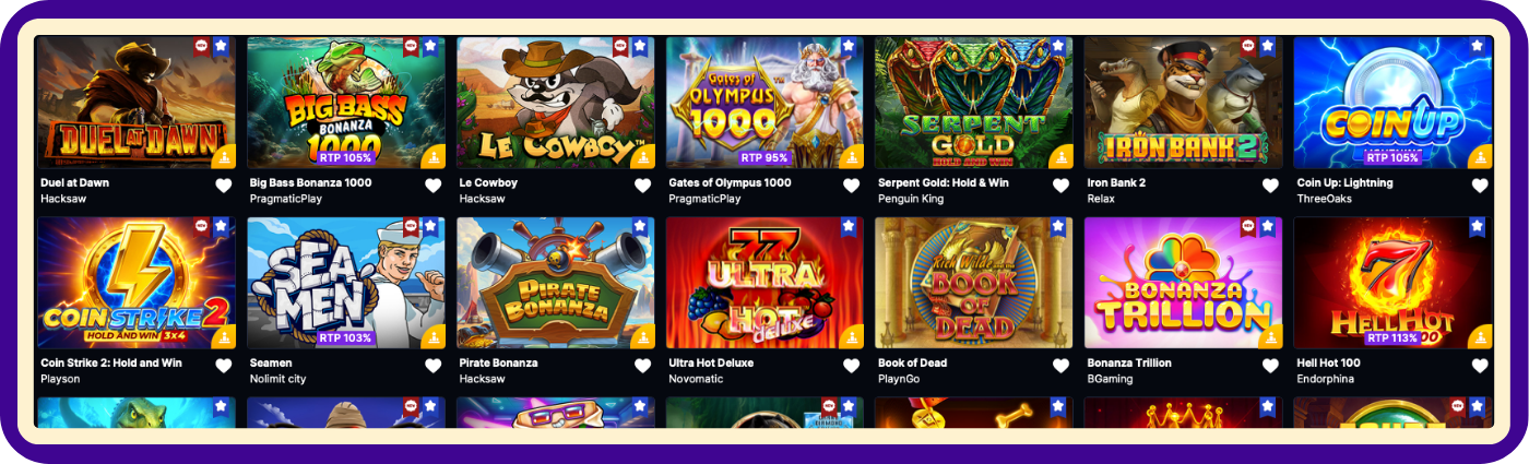 Oferta gier po wykorzystaniu bonusu – sloty, to przegląd automatów dostępnych dla graczy po zakończeniu korzystania z bonusu, obejmujący różnorodne tytuły, funkcje oraz poziomy zmienności zgodnie z zasadami platformy.