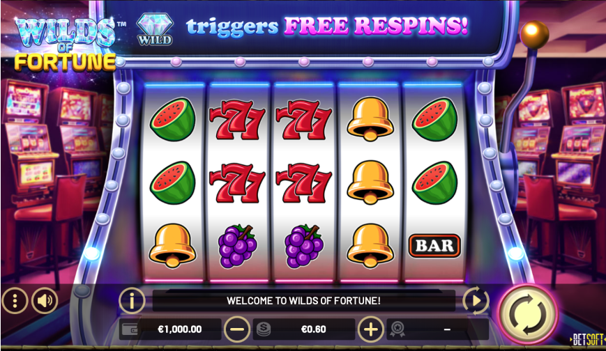 Automat Wilds of Fortune w Campeonbet Casino – gra objęta darmowymi spinami z bonusu bez depozytu